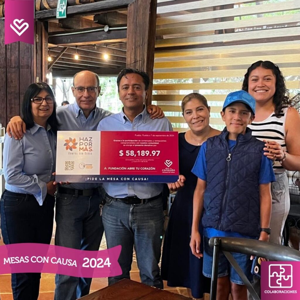 <strong>Fundación Abre Tu Corazón recibe donativo de más de 50 mil pesos</strong>