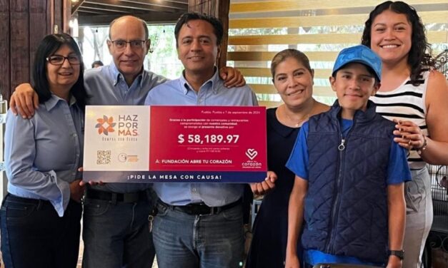 <strong>Fundación Abre Tu Corazón recibe donativo de más de 50 mil pesos</strong>
