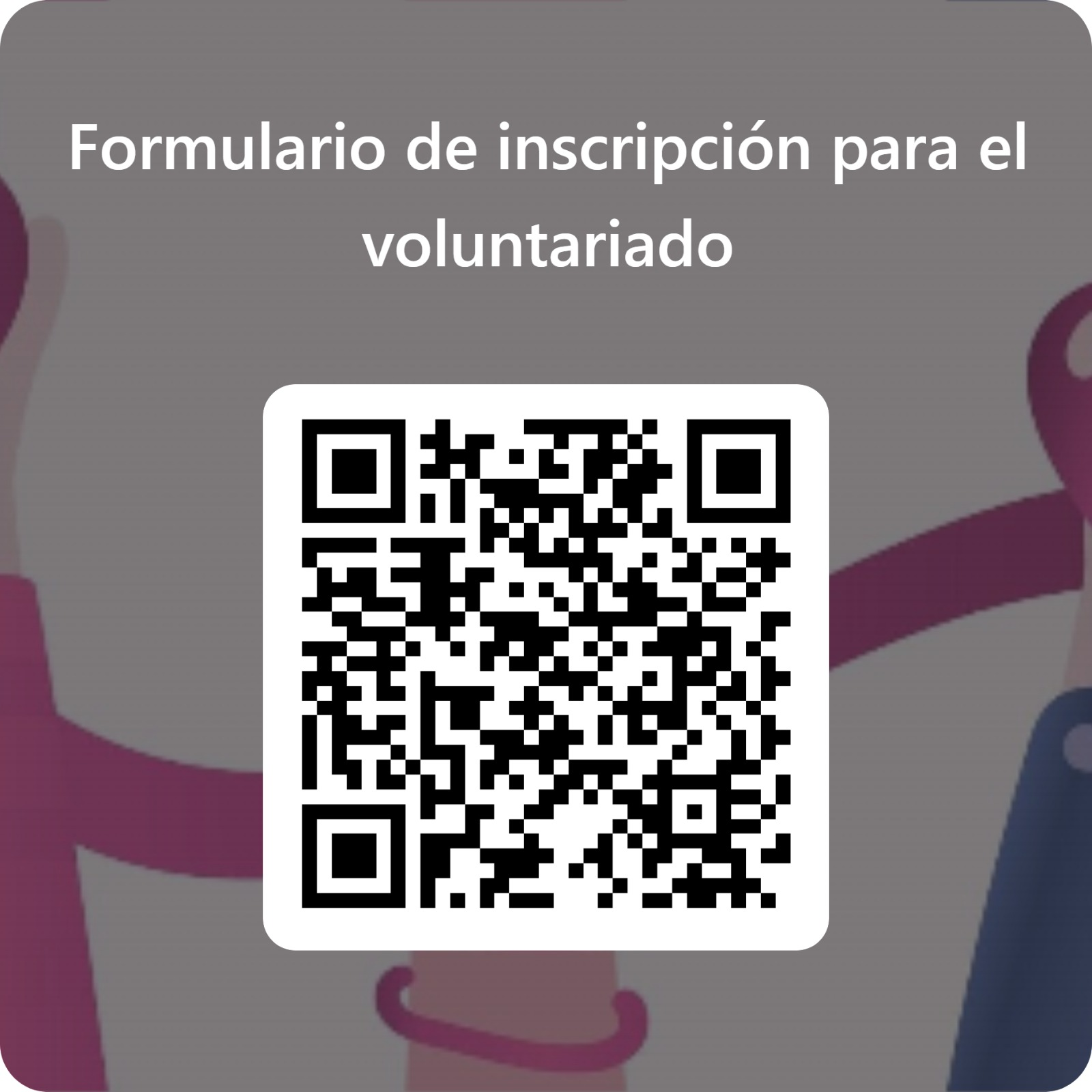 QR Voluntariado